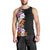 Hawaii Tropical Leaves and Flowers Men Tank Top Tribal Polynesian Pattern LT03 - Polynesian Pride