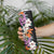 Hawaii Tropical Leaves and Flowers Skinny Tumbler Tribal Polynesian Pattern