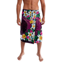 Hawaiian Plumeria-Polynesian Art Tattoo Plum Pink Color Lavalava LT03 Pink - Polynesian Pride