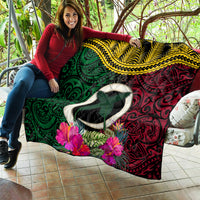 Vanuatu 44th Anniversary Independence Day Quilt Boars Tusk and Namele Plant LT03 - Polynesian Pride