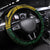 Vanuatu 44th Anniversary Independence Day Steering Wheel Cover Boars Tusk and Namele Plant LT03