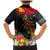 Papua New Guinea Independence Day Family Matching Mermaid Dress and Hawaiian Shirt PNG Flag and Bird-of-Paradise