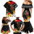 Papua New Guinea Independence Day Family Matching Mermaid Dress and Hawaiian Shirt PNG Flag and Bird-of-Paradise