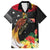 Papua New Guinea Independence Day Family Matching Short Sleeve Bodycon Dress and Hawaiian Shirt PNG Flag and Bird-of-Paradise