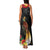 Papua New Guinea Independence Day Family Matching Tank Maxi Dress and Hawaiian Shirt PNG Flag and Bird-of-Paradise