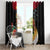 Papua New Guinea Independence Day Window Curtain PNG Flag and Bird-of-Paradise