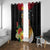 Papua New Guinea Independence Day Window Curtain PNG Flag and Bird-of-Paradise