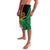 Vanuatu Flag Hibiscus Polynesian Pattern Lavalava