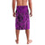 Hawaii Monk Seal and Dolphin Lavalava Polynesian Kakau Pattern Pink