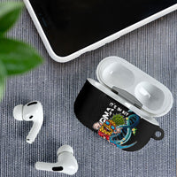 Hawaii Pineapple Surfing AirPods Case It's in My DNA - Kakau and Polynesian Pattern LT03 - Polynesian Pride