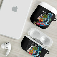 Hawaii Pineapple Surfing AirPods Case It's in My DNA - Kakau and Polynesian Pattern LT03 - Polynesian Pride