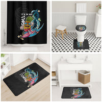 Hawaii Pineapple Surfing Bathroom Set It's in My DNA - Kakau and Polynesian Pattern LT03 - Polynesian Pride