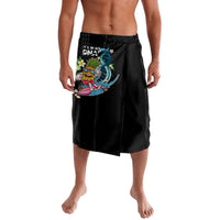 Hawaii Pineapple Surfing Lavalava It's in My DNA - Kakau and Polynesian Pattern LT03 Black - Polynesian Pride