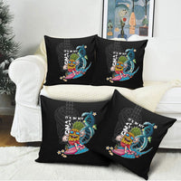 Hawaii Pineapple Surfing Pillow Cover It's in My DNA - Kakau and Polynesian Pattern LT03 - Polynesian Pride