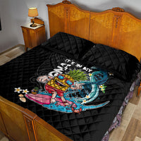 Hawaii Pineapple Surfing Quilt Bed Set It's in My DNA - Kakau and Polynesian Pattern LT03 - Polynesian Pride