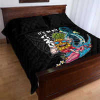 Hawaii Pineapple Surfing Quilt Bed Set It's in My DNA - Kakau and Polynesian Pattern LT03 - Polynesian Pride
