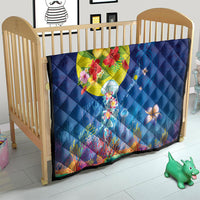 Palau Quilt Jellyfish with Coral Reefs Ocean Vibe and Tapa Pattern LT03 - Polynesian Pride