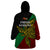 Papua New Guinea East New Britain Province Wearable Blanket Hoodie PNG Birds Of Paradise Polynesian Arty Style LT03 - Polynesian Pride