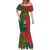 Papua New Guinea East Sepik Province Mermaid Dress PNG Birds Of Paradise Polynesian Arty Style LT03 - Polynesian Pride