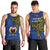 Papua New Guinea Gulf Province Men Tank Top PNG Birds Of Paradise Polynesian Arty Style LT03 - Polynesian Pride