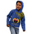 Custom Papua New Guinea Gulf Province Kid Hoodie PNG Birds Of Paradise Polynesian Arty Style LT03 - Polynesian Pride