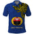 Custom Papua New Guinea Gulf Province Polo Shirt PNG Birds Of Paradise Polynesian Arty Style LT03 Blue - Polynesian Pride