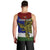 Custom Papua New Guinea Milne Bay Province Men Tank Top PNG Birds Of Paradise Polynesian Arty Style LT03 - Polynesian Pride