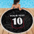 Custom New Zealand Rugby Beach Blanket Maori All Black Championship 2024 and Silver Fern