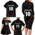 Custom New Zealand Rugby Family Matching Long Sleeve Bodycon Dress and Hawaiian Shirt Maori All Black Championship 2024 and Silver Fern