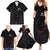 Custom New Zealand Rugby Family Matching Summer Maxi Dress and Hawaiian Shirt Maori All Black Championship 2024 and Silver Fern