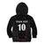 Custom New Zealand Rugby Kid Hoodie Maori All Black Championship 2024 and Silver Fern