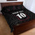 Custom New Zealand Rugby Quilt Bed Set Maori All Black Championship 2024 and Silver Fern