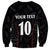 Custom New Zealand Rugby Sweatshirt Maori All Black Championship 2024 and Silver Fern