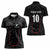 Custom New Zealand Rugby Women Polo Shirt Maori All Black Championship 2024 and Silver Fern