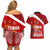 tonga-rugby-couples-matching-off-shoulder-short-dress-and-hawaiian-shirt-sipi-tau-dance-coat-of-arms-ngatu-pattern