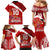 Personalised Tonga Rugby Family Matching Mermaid Dress and Hawaiian Shirt Sipi Tau Dance Coat of Arms Ngatu Pattern LT03 - Polynesian Pride