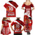 Personalised Tonga Rugby Family Matching Summer Maxi Dress and Hawaiian Shirt Sipi Tau Dance Coat of Arms Ngatu Pattern LT03 - Polynesian Pride