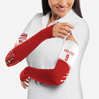 Tonga Rugby Custom Arm Sleeves Sipi Tau - Six Seven Six to the World LT03 - Polynesian Pride