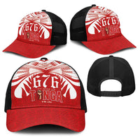 Tonga Rugby Baseball Net Cap Sipi Tau - Six Seven Six to the World LT03 - Polynesian Pride