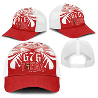 Tonga Rugby Baseball Net Cap Sipi Tau - Six Seven Six to the World LT03 - Polynesian Pride
