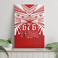 Tonga Rugby Canvas Wall Art Sipi Tau - Six Seven Six to the World LT03 - Polynesian Pride