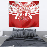 Tonga Rugby Tapestry Sipi Tau - Six Seven Six to the World LT03 - Polynesian Pride