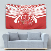 Tonga Rugby Tapestry Sipi Tau - Six Seven Six to the World LT03 - Polynesian Pride