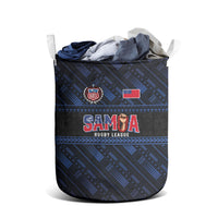 Toa Samoa Rugby Laundry Basket Siva Tau - Samoan Warriors Pacific Pattern LT03 - Polynesian Pride
