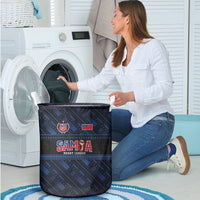 Toa Samoa Rugby Laundry Basket Siva Tau - Samoan Warriors Pacific Pattern LT03 - Polynesian Pride