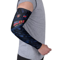 Toa Samoa Rugby Arm Sleeves Siva Tau - Samoan Warriors Pacific Pattern LT03 - Polynesian Pride