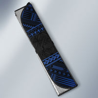 Toa Samoa Rugby Auto Sun Shade Siva Tau - Samoan Warriors Pacific Pattern LT03 - Polynesian Pride