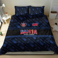 Toa Samoa Rugby Bedding Set Siva Tau - Samoan Warriors Pacific Pattern LT03 - Polynesian Pride