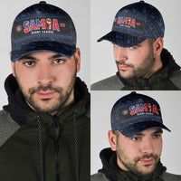 Toa Samoa Rugby Classic Cap Siva Tau - Samoan Warriors Pacific Pattern LT03 - Polynesian Pride