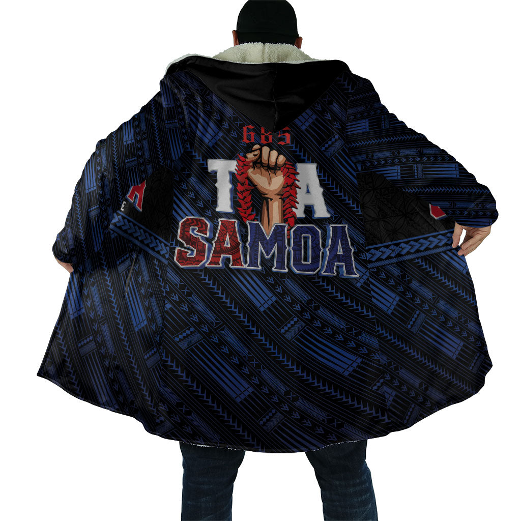 Toa Samoa Rugby Cloak Siva Tau - Samoan Warriors Pacific Pattern LT03 - Polynesian Pride